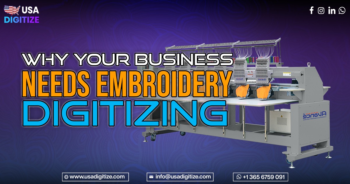 Business need Embroidery