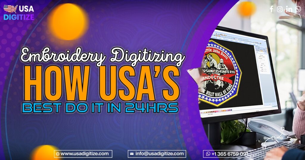 Embroidery Digitizing USA's