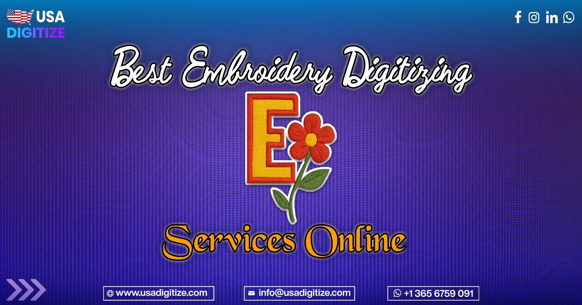 Best Embroidery Digitizing Services