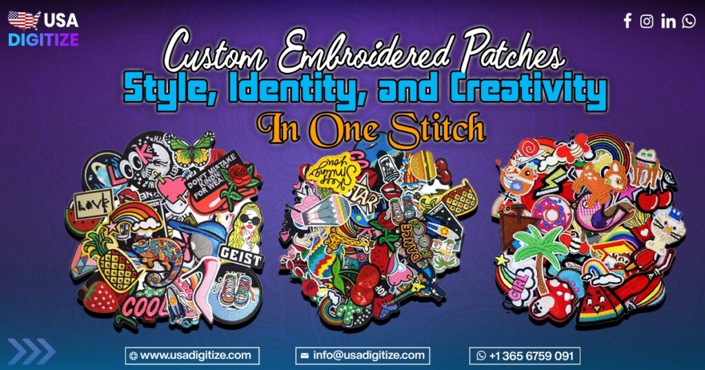Embroidered Patches Style