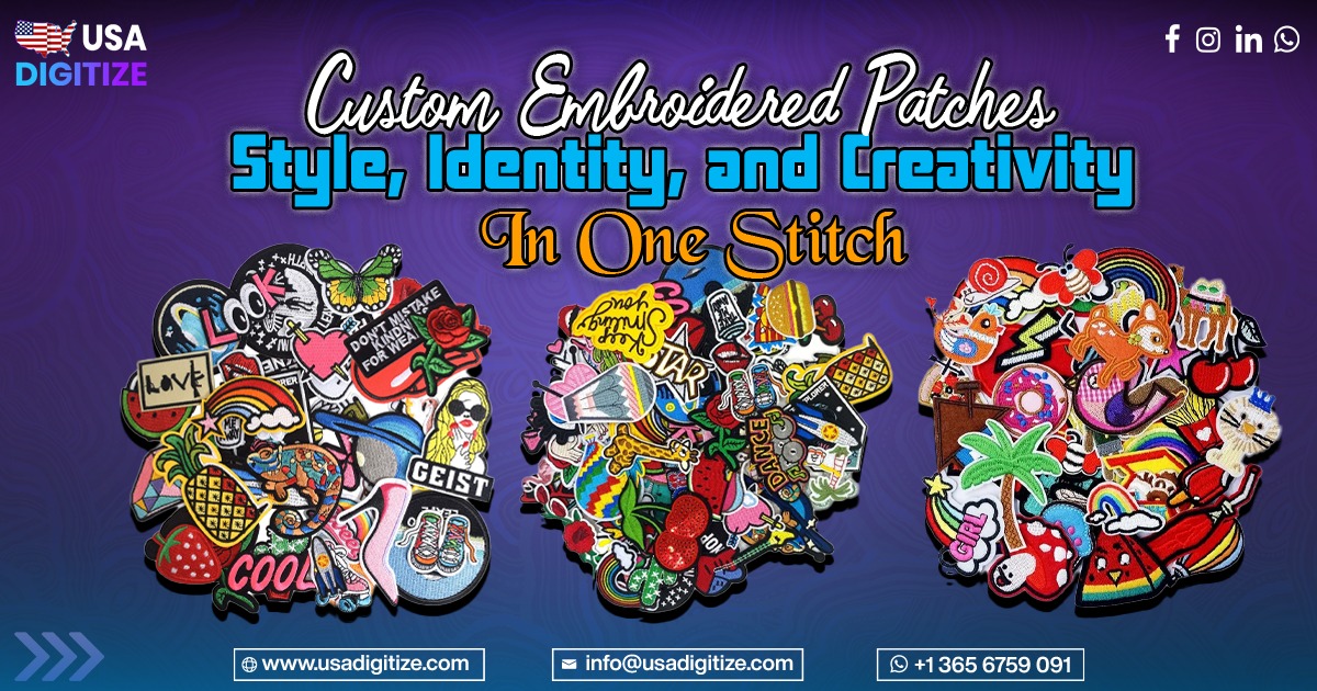Embroidered Patches Style